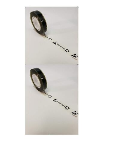 شريط B1651P ESD-Safe مع رموز ESD ورموز مضادة للكهرباء الساكنة، 1/2 بوصة × 36 ياردة (1 بوصة أساسية) - عبوتان in Kuwait