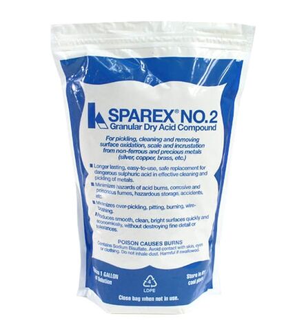 Krohn Non-Flammable Sparex II Pickling Compound 2.5 lbs Bag (1) in Kuwait