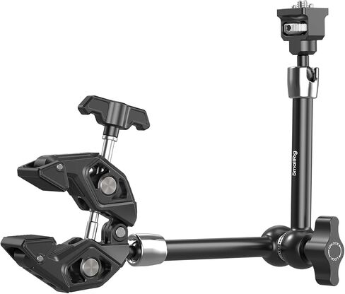 SMALLRIG Magic Arm Crab Claw Clamp, with Anti-Deflection Retractable Pin, 1.5kg Load Capacity for GoPro/for Insta360 / for DJI Action/for DSLR/for Light/for Monitor/for Phone- 5312 in Saudi Arabia