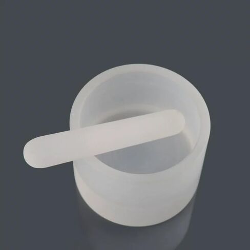 High-Purity Fused Silica Mortar & Pestle Set (100mm) for Laboratory use in Saudi Arabia