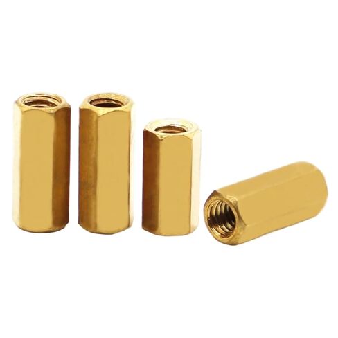 M2 M3 M4 Female to Hex Brass Standoff Board Pillar Mount Hexagon Thread PCB Motherboard Spacer Screw Bolt(5mm) in Saudi Arabia