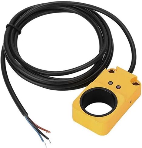 Ring Proximity Switch NPN NO 3/6/8/10/12/15/22/30mm Metal Induction Sensor Screw Spring Steel Ball Metal Object Speed Detection(15mm) in Saudi Arabia