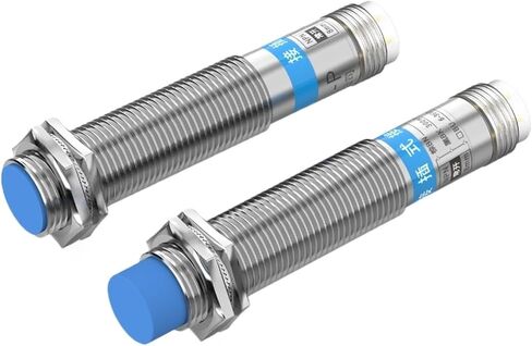 1 Pcs Connector Type Inductive Proximity Switch Sensor NPN PNP M12 Pluggable Series DC 6-36V AC 90-220V Sensing Distance 2mm 4mm(4mm Dc 3-Wire Npn No) in Saudi Arabia