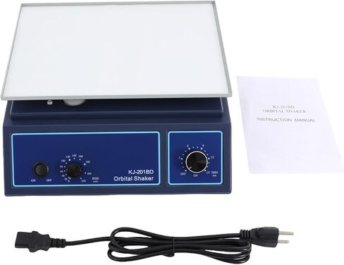 Lab Orbital Shaker Mixer - Adjustable 0-210 RPM, Horizontal Rotator, 1-15 Min Timer, 1kg Capacity, Ideal for Laboratory Mixing and Oscillation, Durable Platform. in Saudi Arabia