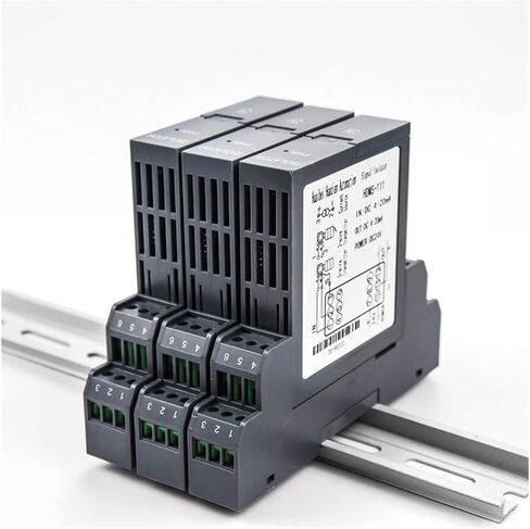 1pcs 12-28Vdc Analog Current Signal Isolation 1 in 2 Out 420ma Analog Isolator(4-20MA to 0-10V_1 in 1 Out) in Saudi Arabia