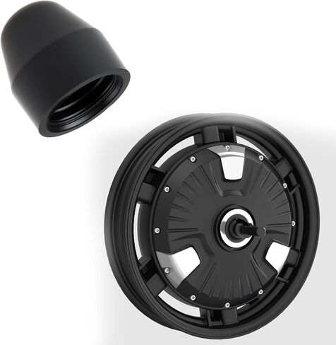 4 قطع من أغطية صواميل عجلة الدراجة الإلكترونية بقطر داخلي 21 مم متوافق مع صواميل العجلات 21 مم على محركات المحور in Kuwait