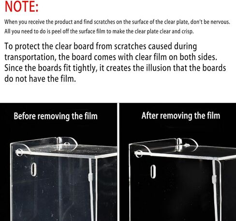 kathson Dwarf Hamster Cage Transparent Hamsters Cages and Habitats Gerbils Acrylic Cage Cute Mini Pet Habitat with Accessories Exercise Wheel Water Bottle Food Bowl for Small Animal Blue in Kuwait