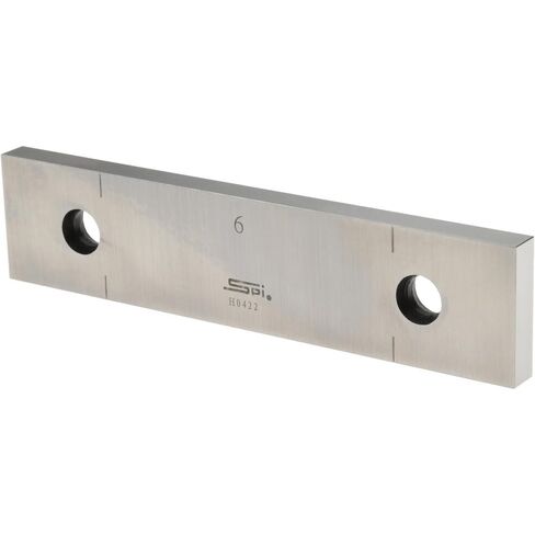 SPI Rectangle Steel Gage Block, 6 Inch, Grade AS-1, NIST Certified in Saudi Arabia