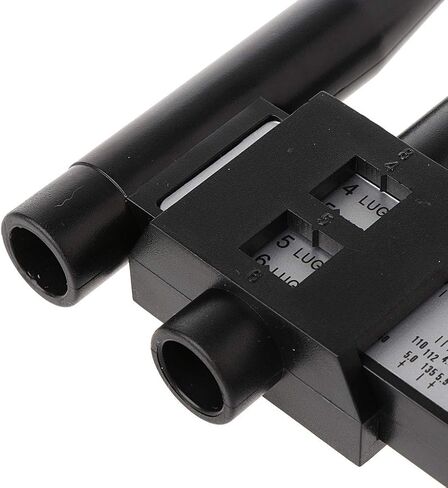 Wheel PCD Gauge PCD Caliper Ruler for Rim 4, 5, 6, 8 Holes Bolt Gauge Bolt Pattern Tool 100mm Measure to in Kuwait