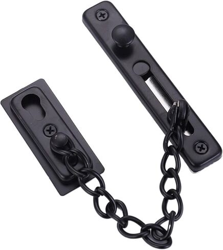 قفل الباب من الفولاذ المقاوم للصدأ، سلسلة أمان، زنبركية مضادة للسرقة، مكبس شديد التحمل، مسمار لولبي مصقول، حامي الباب in Kuwait