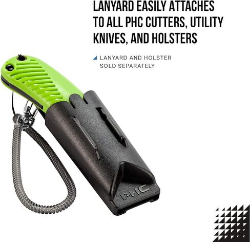 Pacific Handy Cutter S5R Box Cutter | Heavy Duty Utility Knife, Tape Splitter, & Film Cutter | 3-Position Retractable Box Cutter with Easy Blade Change | For Right Handed Users in Kuwait