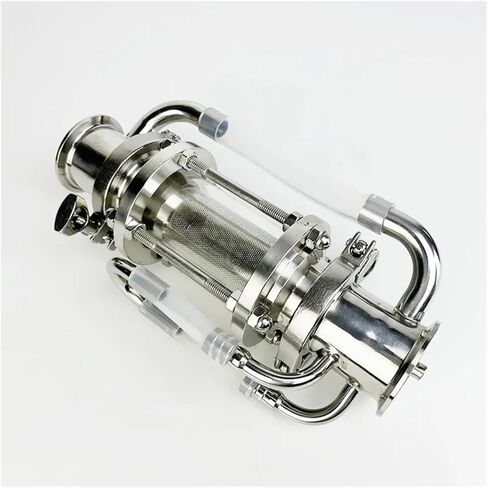 4"(102mm) FlangeOD119mm Soxhlet Extractor Set with Diopter and Basket,SS304 Rectification Accessories in Saudi Arabia