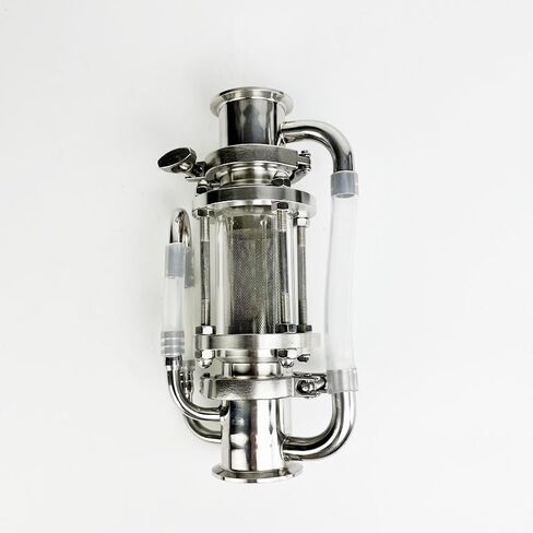 4"(102mm) FlangeOD119mm Soxhlet Extractor Set with Diopter and Basket,SS304 Rectification Accessories in Saudi Arabia