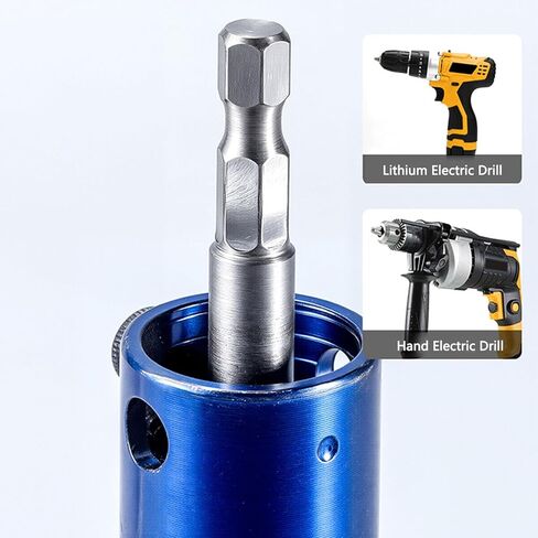 Fafeicy Pipe Extractor, Damaged Rusted Stuck Pipe Remover with Universal Hex Shank for 1/2 3/4 1 Inch PVC CPVC PEX Pipes in Saudi Arabia
