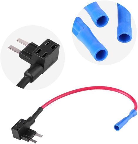 Car Auto Circuit Tap Adapters Blade Holder Easy Safe Use Power Connection Mini Micro Mini Set (S 40cm / 15.7in) in Saudi Arabia