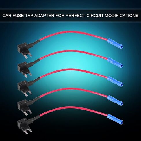 Car Auto Circuit Tap Adapters Blade Holder Easy Safe Use Power Connection Mini Micro Mini Set (S 40cm / 15.7in) in Saudi Arabia