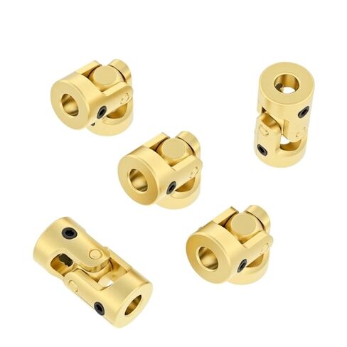 Mini Coupling Brass Universal Joint 3mmx3mm Diameter 7mm Length 13mm Model Ship Coupler Gimbal in Saudi Arabia
