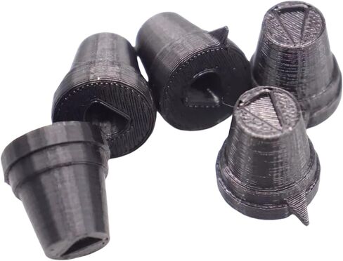 مقبض دوار للوحة المفاتيح 5 عبوات لـ Yamaha MM6، MM8، DJX-II، V5603800، V560380R عمود D 6 مم in Kuwait