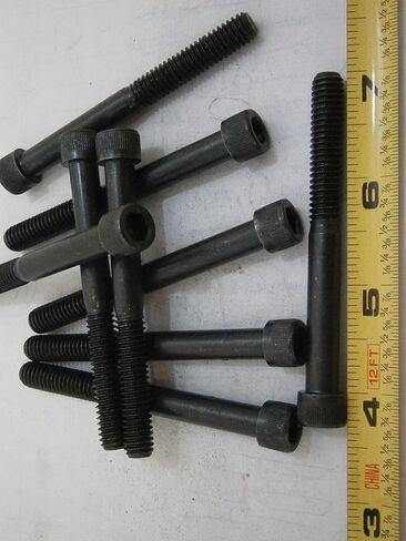 New Pack of Cap Screws 5/16-18 x 3 Socket Head Alloy Steel Lot of 9#3324 Multi-Purpose Comprehensive Hardware Fastener Assortment Kit WnyNEH06429 in Saudi Arabia