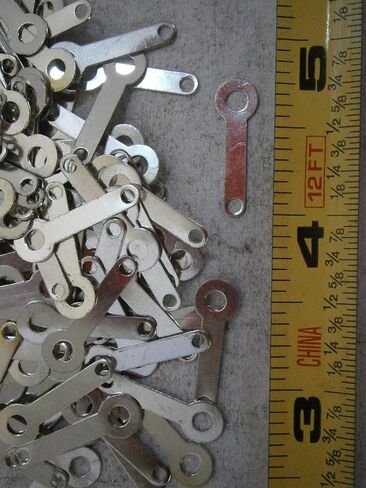 New Pack of 5413-11 Solder Lugs #4 .828" Long .020 Thick Brass Tin Lot of 40#3903 Multi-Purpose Comprehensive Hardware Fastener Assortment Kit WnyNEH06088 in Saudi Arabia