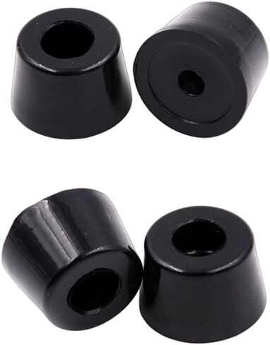 4Pcs Round Rubber Feet, Subwoofer Isolation Feet for Electronics Audio Turntable Speaker CD Guitar AV Receivers in Kuwait
