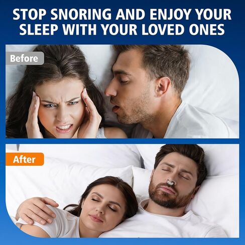 أجهزة مكافحة الشخير، مشبك أنف مغناطيسي من السيليكون لمكافحة الشخير، شريط أنف للشخير مع مغناطيس قابل للتعديل، شريط أنف مغناطيسي، إيقاف الشخير للرجال والنساء، 8 قطع in Kuwait