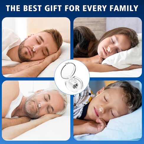 أجهزة مكافحة الشخير، مشبك أنف مغناطيسي من السيليكون لمكافحة الشخير، شريط أنف للشخير مع مغناطيس قابل للتعديل، شريط أنف مغناطيسي، إيقاف الشخير للرجال والنساء، 8 قطع in Kuwait