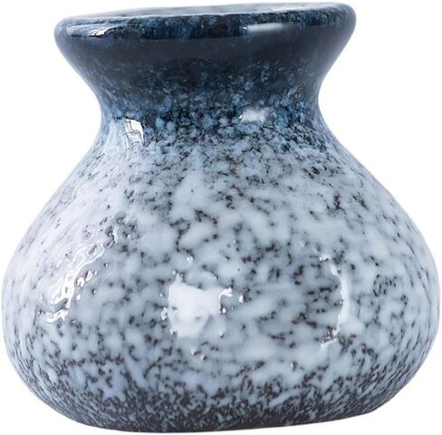 IMIKEYA Ceramic Toothpick Holder Dispenser - Blue Japanese Style Toothpick Container for Home and Restaurant - Decorative Organizer Stylish Tabletop Accessory in Saudi Arabia