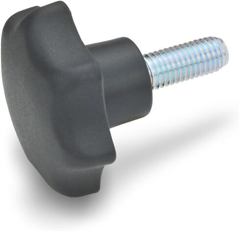 Ganter Normelemente 6336.4-ST-40-M8-30 GN 6336.4 Star Grip Screw Ku.d1 40 مم D2 M 8 مم L30 مم، أسود غير لامع، موجه l1: 30 مم، مجموعة من 20 قطعة in Kuwait