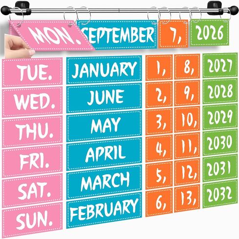 التقويم الوجه للفصول الدراسية ، قضيب مغناطيسي للسبورة البيضاء في الفصل ، التقويم المغناطيسي للرجوع إلى لوحة نشرة المدرسة ، يجب على المعلم أن يكونوا ، أطفالًا مميزًا بارد ساطع ، ديكور ورقة تاريخ بارد (براءة اختراع) in Kuwait