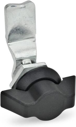 عناصر جانتر القياسية | مزالج مع وحدة التحكم – GN 115 | تستخدم بيد بلاستيكية، قطعة واحدة، أسود، GN 115-SK-24 in Kuwait