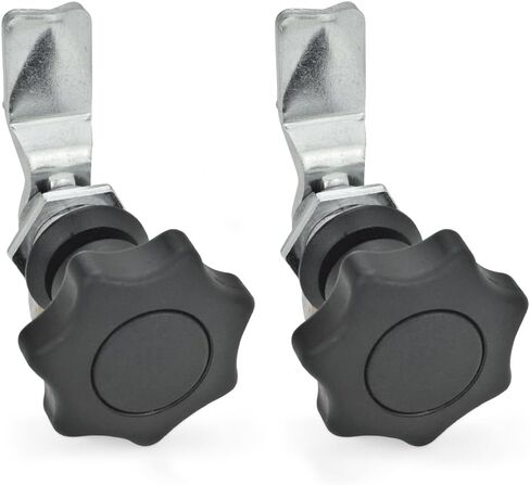 عناصر جانتر القياسية | قفل مع التحكم – أخضر 115 | تستخدم مع مجموعة المقبض النجمي المكونة من قطعتين، أسود، GN 115-SG-18 in Kuwait