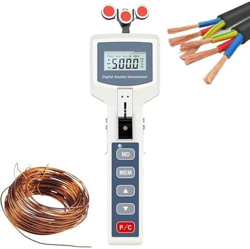Handheld Digital Tension Meter, Portable Wire Tensile Strength Tester, 3 Measurement Modes, for Industrial Filaments & Wires (20N) in Saudi Arabia