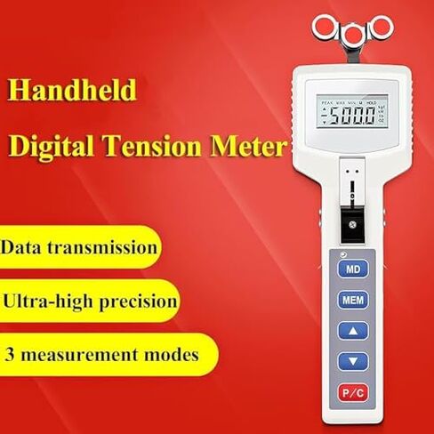Handheld Digital Tension Meter, Portable Wire Tensile Strength Tester, 3 Measurement Modes, for Industrial Filaments & Wires (20N) in Saudi Arabia