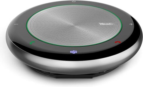 yealink Bluetooth speakerphone sp96 دعم Daisy-chain 26h وقت Talk Tehet Teaks معتمد على 65 مم مؤتمر و 6 ميكروفونات ذكية من الذكاء الذكي للاضطراب الضوضاء 5M نصف قطرها 1.2M USB C/A 400G in Kuwait