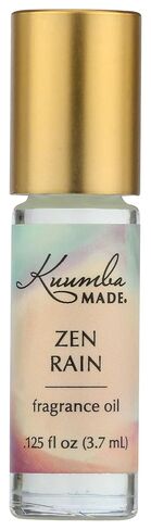 Kuumba Made Zen Rain Fragrance Oil, Long-Lasting Small-Batch Perfume Roller, Vegan, Alcohol-Free, .125 Fl Oz in Saudi Arabia