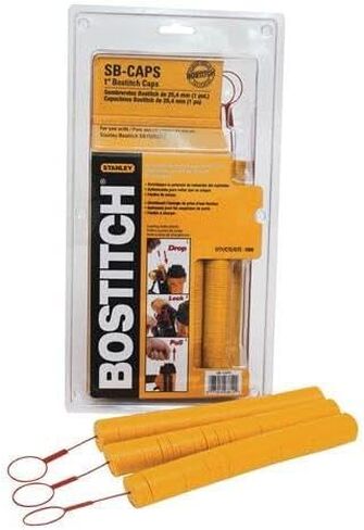 Bostitch 1 in. L x 1 in. W Plastic Medium Crown Button Caps 18 Ga. 1000 pk in Saudi Arabia