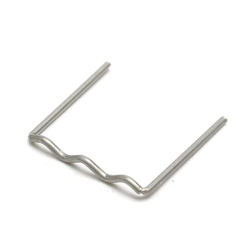 100 Pieces Hot Staples Welding Rods Bumper Repair Welding Wire for Repair Machine Car Bumpers Dashboards Lamp Holders Daily Plastics Supplies 0.8mm Flat Staples in Saudi Arabia