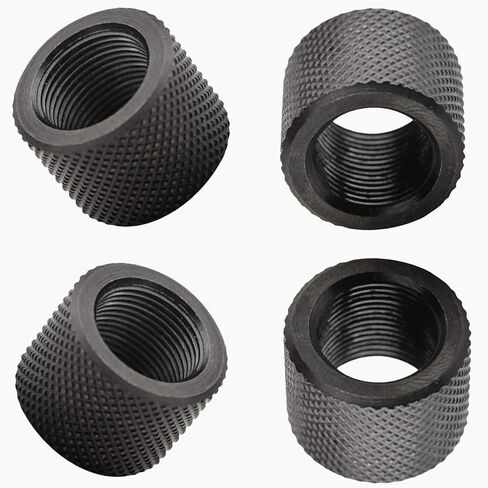 واقي الموضوع ، 1/2 × 28 تحويل إلى 5/8x24 مع سحق غسالة الصلب (4 حزمة) in Kuwait