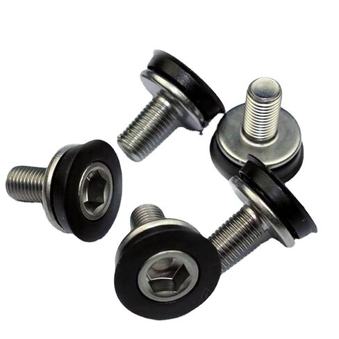 5PCS M8x15mm Bicycle Hex Crank Fixing Bolt with Cap for Mountain/Road Bike Square Hole Crank Base in Saudi Arabia
