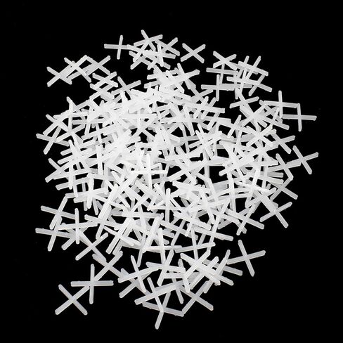 500 Pcs 1/16" Wide Tile Spacers Wall Floor Cross Spacers Tiles Leveler Spacers for Ceramic Tile, Stone Installation in Saudi Arabia