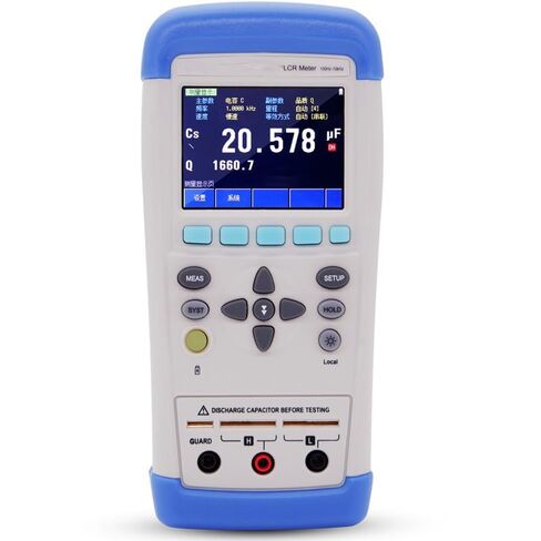 LCR Meter Measurement LCR Meters with Display Reader 49999 Accuracy 0.2% Measurement Frequency 100Hz 120Hz 1kHz 10kHz USB-HID Communication Comparator Mode SEQ/ABS/PER in Kuwait
