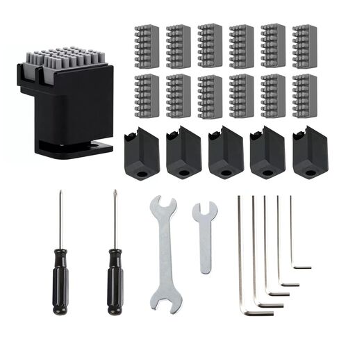 مجموعة ممسحة فوهة الطابعة ثلاثية الأبعاد لمختبر بامبو P1P/P1S/X1/X1C/X1E، ملحقات الطباعة ثلاثية الأبعاد تتضمن فرشاة فوهة، جورب سيليكون، مفتاح ألين، مفك براغي، مفتاح ربط، أداة صيانة مشتركة in Kuwait