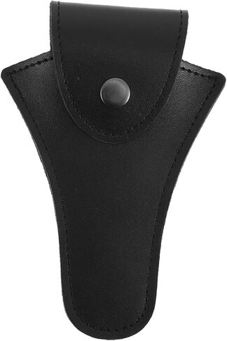 HANABASS 1 PC Lost Cowhide Storage Bag for Instruments Lightweight Protective Cover with Buckle Black Multipurpose Horn Pouch for Musicians Convenient Travel Accessory in Saudi Arabia