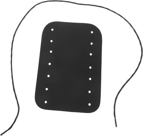 Sosoport French Horn Guard Non Skid PU Leather Grip Protector with Strap for Music Instruments Comfortable and Durable Hand Pad Easy Installation for Daily Use in Saudi Arabia