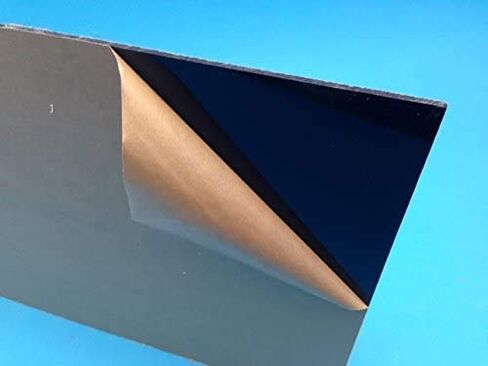 لوح زجاج شبكي أسود - قالب سميك 1/4 بوصة (24 بوصة × 48 بوصة) in Kuwait