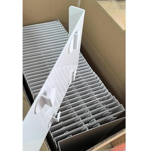 4Pack White ABS Plastic Sheet 12" x 16" x 1/8" Thick White Rigid Thermoplastic Sheet (Upgrade Surface) 3MM Flexible High Tensile ABS Moldable Plastic Panel for Crafts, DIY, Signs in Kuwait