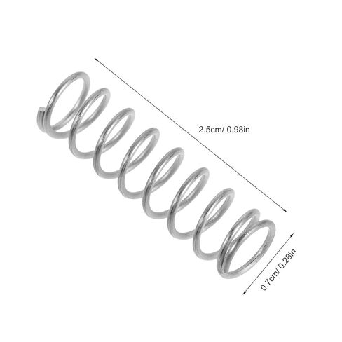 10pcs Stainless Steel Compression Spring for Spray Bottle Trigger, Coil Replacement Spring, Fine Mist Nozzle Repair Parts for Plant Mister, Garden Sprayer in Saudi Arabia