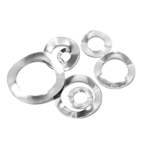 Wave Spring Washer 50/100pcs M3-M12 Spring Wave Washer Gasket Metric System Fasteners Tools Repair Accessories(300x4.6,50pcs M12) in Kuwait