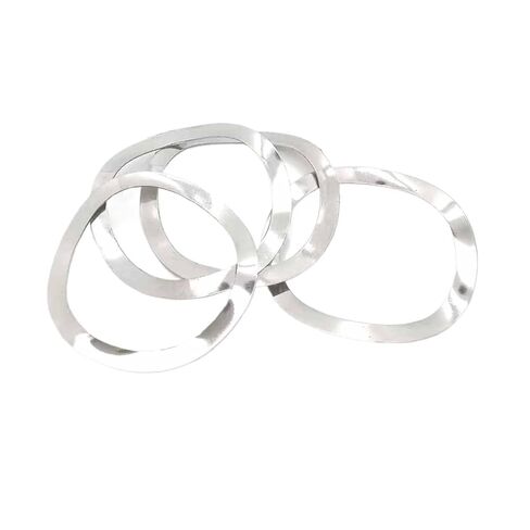Wave Spring Washer 1Box 350pcs/set M3 M4-M19 304 Stainless Steel Three Wave Type Spring Washer Gasket Assortment Kit in Saudi Arabia